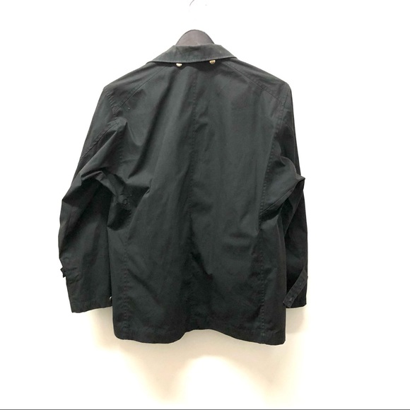 Engineered Garments Black Trench Style Jacket Double Breasted Size M - Picture 5 of 11